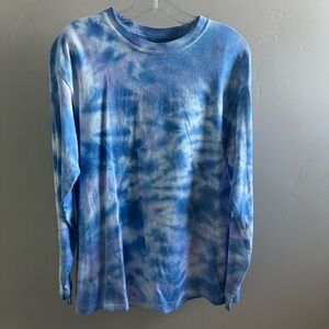 Gildan Sky Blue Tie-Dye Medium T-Shirt